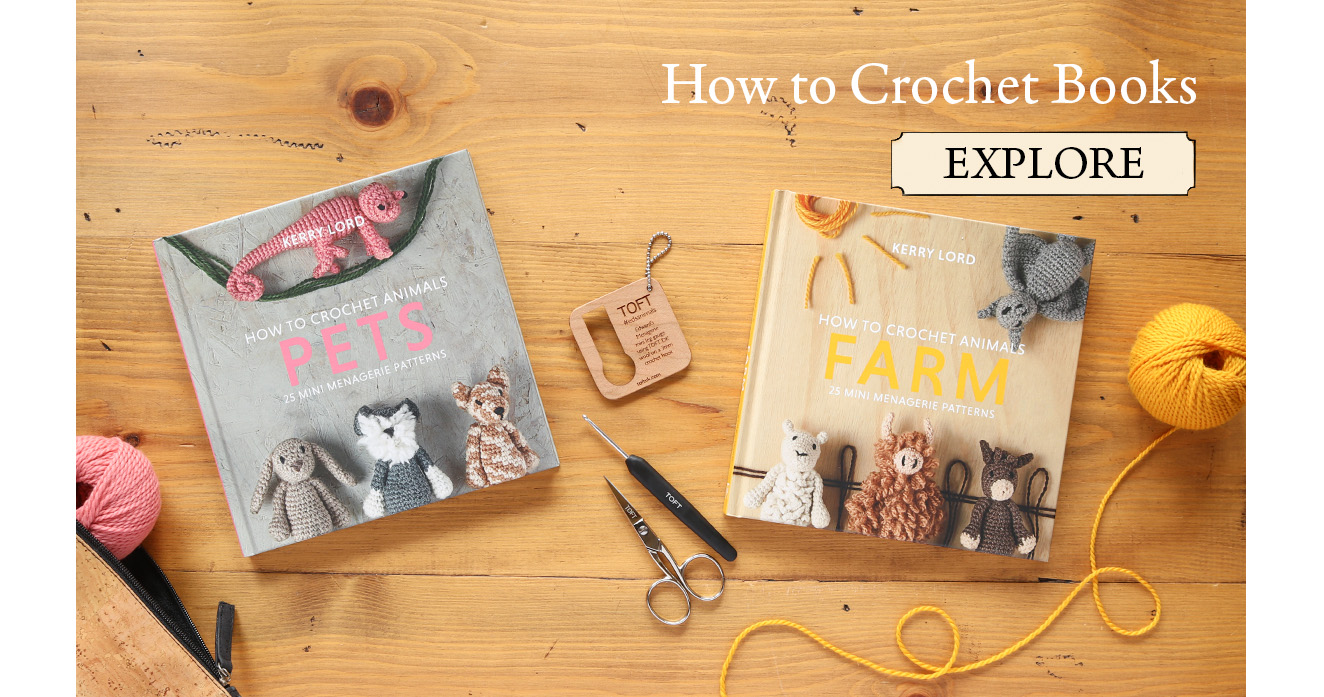Books mini how to crochet learn kerry lord